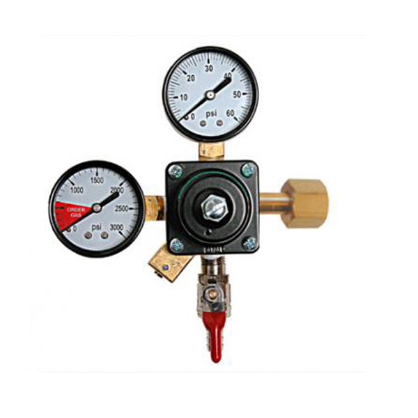 Cornelius Double Gauge, 2 Pressure Co2 Regulator